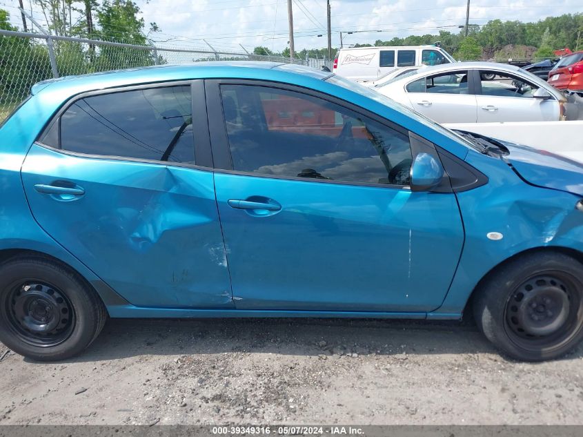 2012 Mazda Mazda2 Sport VIN: JM1DE1KY7C0150381 Lot: 39349316