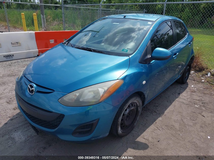2012 Mazda Mazda2 Sport VIN: JM1DE1KY7C0150381 Lot: 39349316