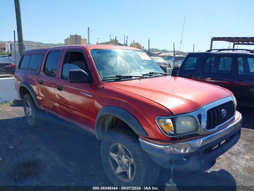 2002 Toyota Tacoma Base V6 VIN: 5TEHN72N72Z134979 Lot: 39349344