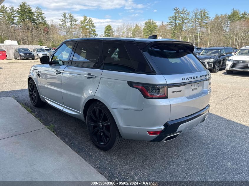 2018 Land Rover Range Rover Sport Hse Dynamic VIN: SALWV2SV7JA198841 Lot: 39349360