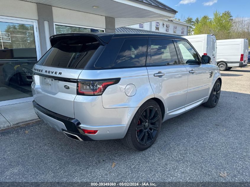 2018 Land Rover Range Rover Sport Hse Dynamic VIN: SALWV2SV7JA198841 Lot: 39349360