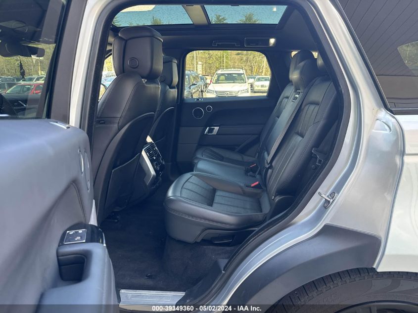 2018 Land Rover Range Rover Sport Hse Dynamic VIN: SALWV2SV7JA198841 Lot: 39349360