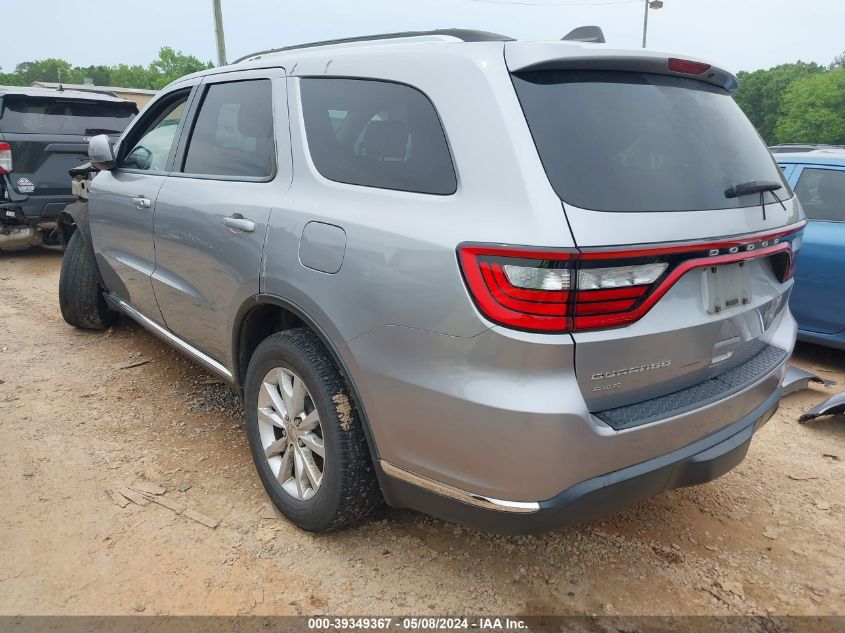 2015 Dodge Durango Sxt VIN: 1C4RDJAG6FC830096 Lot: 39349367