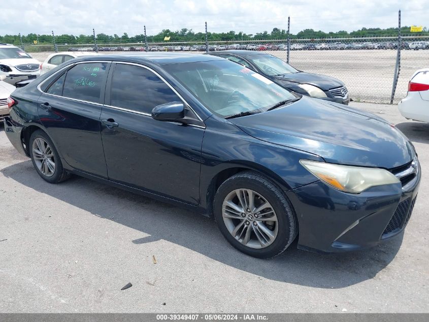 2016 Toyota Camry Le/Se/Xle/Xse VIN: 4T1BF1FK5GU127931 Lot: 39349407