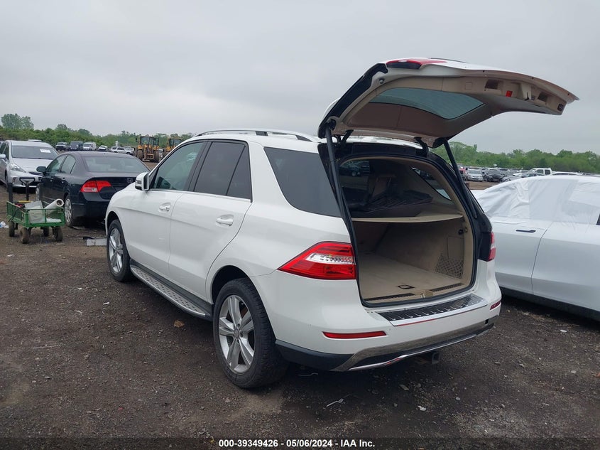 2014 MERCEDES-BENZ ML 350 4MATIC - 4JGDA5HB5EA289603