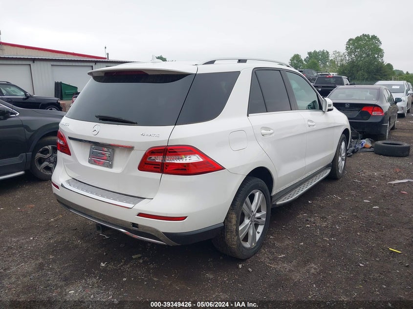 2014 MERCEDES-BENZ ML 350 4MATIC - 4JGDA5HB5EA289603