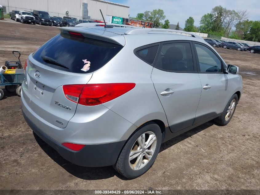 2011 Hyundai Tucson Gls VIN: KM8JUCAC7BU204997 Lot: 39349429