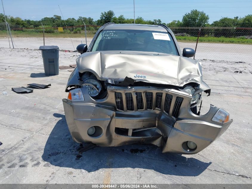 2007 Jeep Compass Sport VIN: 1J8FT47W17D153887 Lot: 39349447