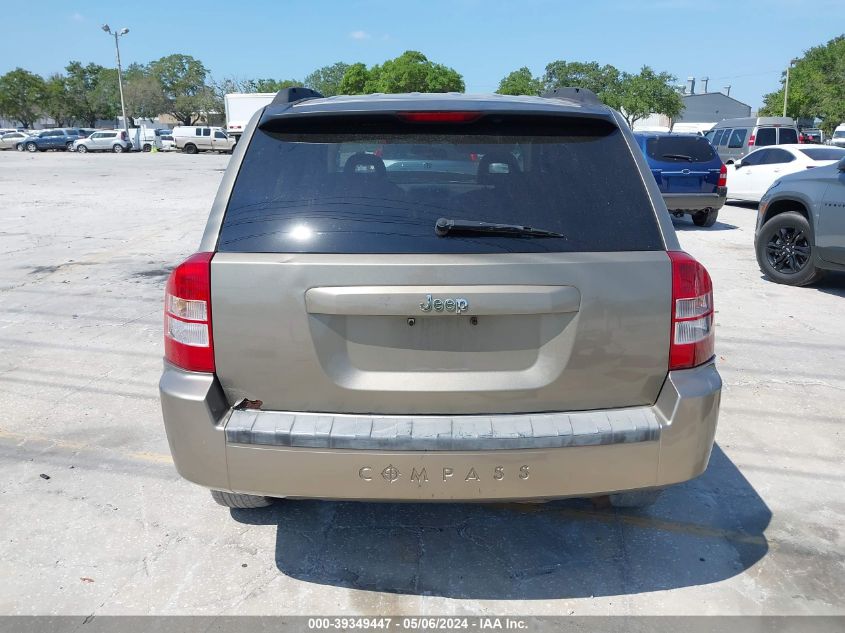 2007 Jeep Compass Sport VIN: 1J8FT47W17D153887 Lot: 39349447