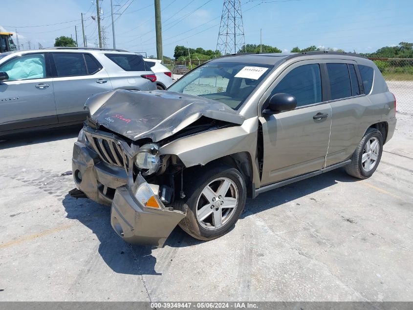 2007 Jeep Compass Sport VIN: 1J8FT47W17D153887 Lot: 39349447