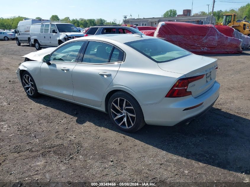 2020 Volvo S60 T5 Momentum VIN: 7JR102FK6LG043702 Lot: 39349466