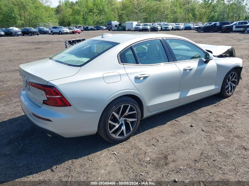 2020 Volvo S60 T5 Momentum VIN: 7JR102FK6LG043702 Lot: 39349466