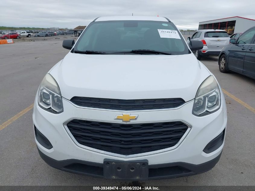 2017 Chevrolet Equinox Ls VIN: 2GNFLEEK7H6215930 Lot: 39349474