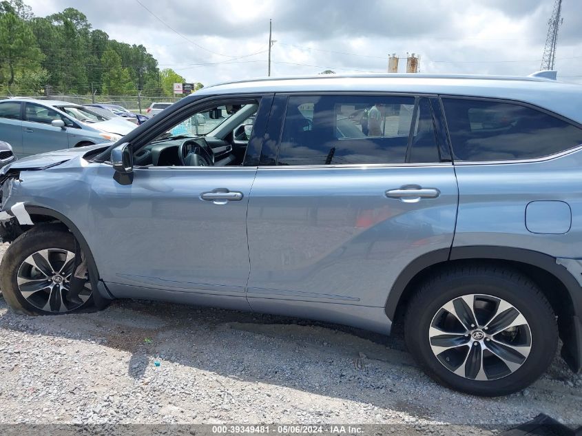 2021 TOYOTA HIGHLANDER XLE - 5TDGZRBHXMS111251