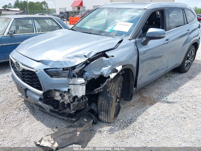 2021 TOYOTA HIGHLANDER XLE - 5TDGZRBHXMS111251