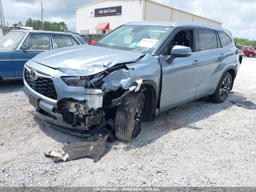 2021 TOYOTA HIGHLANDER XLE - 5TDGZRBHXMS111251