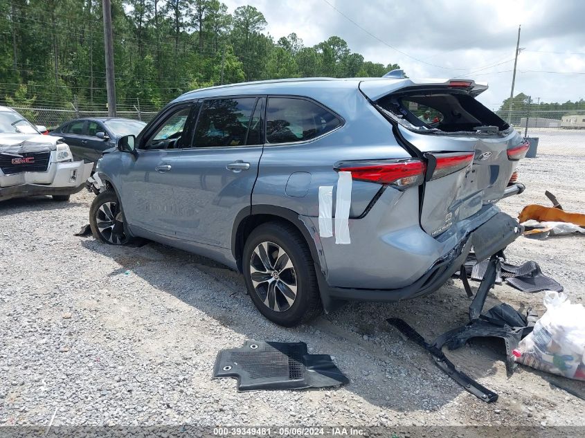 2021 TOYOTA HIGHLANDER XLE - 5TDGZRBHXMS111251