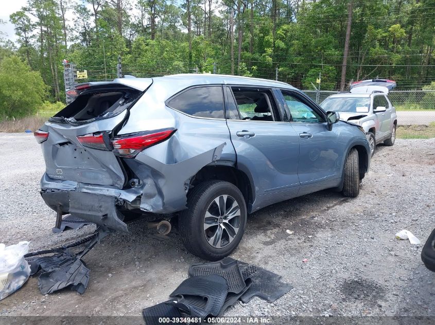 2021 TOYOTA HIGHLANDER XLE - 5TDGZRBHXMS111251