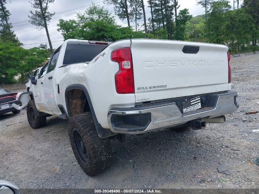 2021 Chevrolet Silverado 2500Hd 4Wd Standard Bed Wt VIN: 1GC1YLEY4MF311754 Lot: 39349490