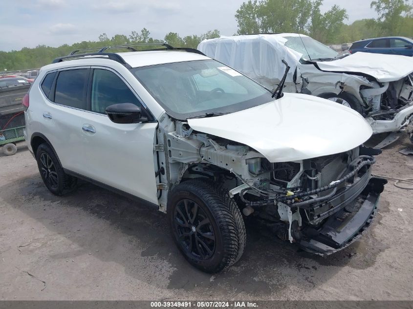 2017 Nissan Rogue Sv VIN: 5N1AT2MV5HC799793 Lot: 39349491