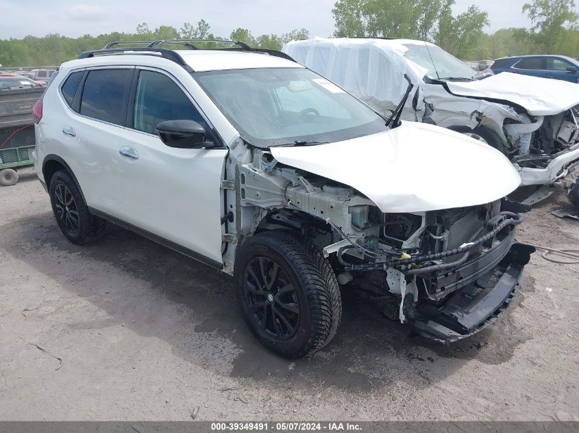 2017 Nissan Rogue Sv VIN: 5N1AT2MV5HC799793 Lot: 39349491