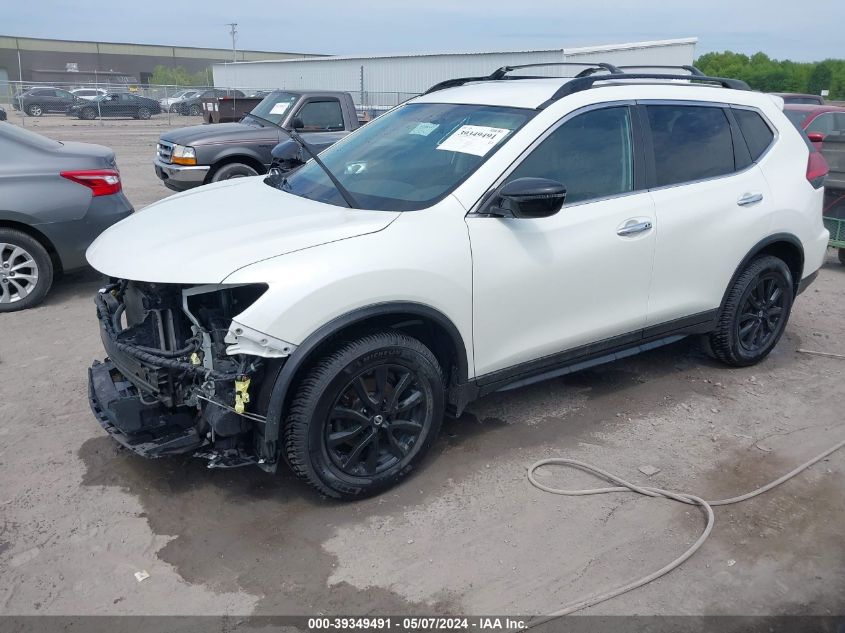 2017 Nissan Rogue Sv VIN: 5N1AT2MV5HC799793 Lot: 39349491