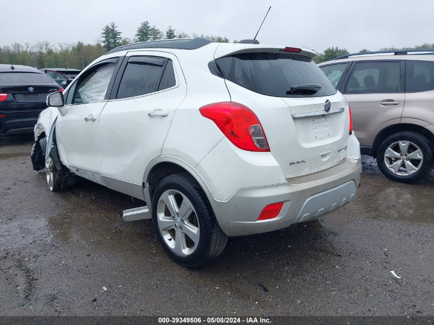 2015 Buick Encore VIN: KL4CJGSBXFB036206 Lot: 39349506