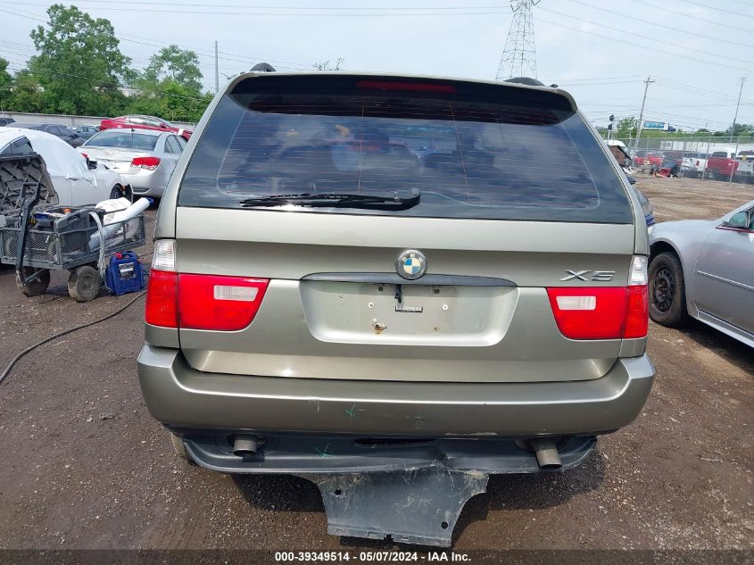 2006 BMW X5 3.0I VIN: 5UXFA13506LY44503 Lot: 39349514