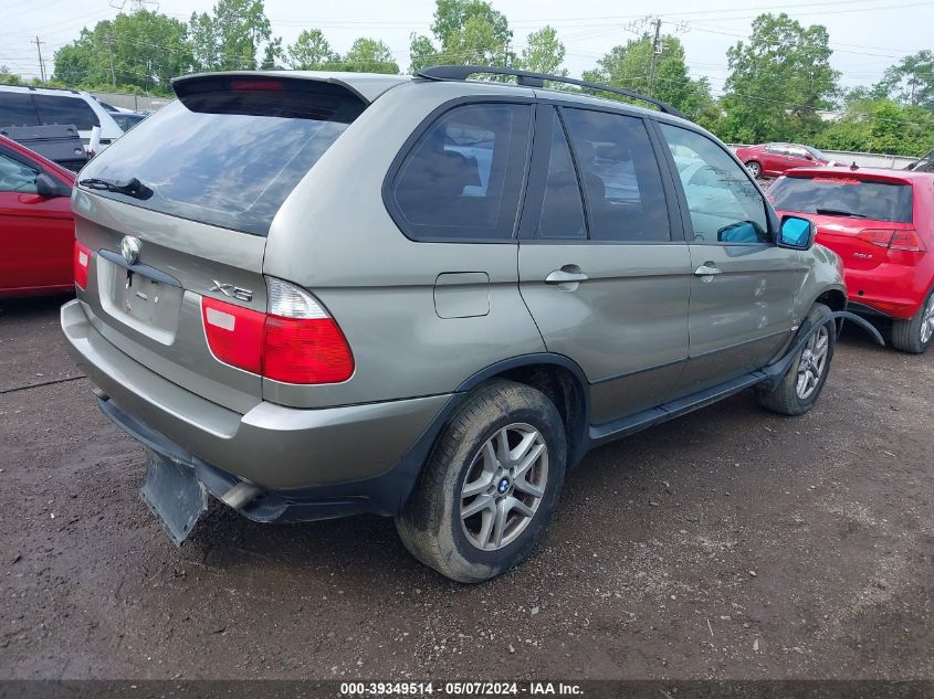 2006 BMW X5 3.0I VIN: 5UXFA13506LY44503 Lot: 39349514