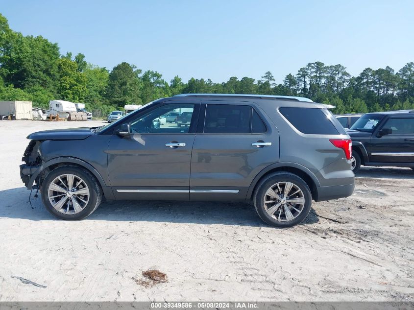 2016 Ford Explorer Limited VIN: 1FM5K7F84GGC50151 Lot: 39349586