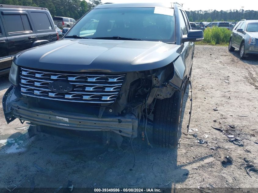 2016 Ford Explorer Limited VIN: 1FM5K7F84GGC50151 Lot: 39349586