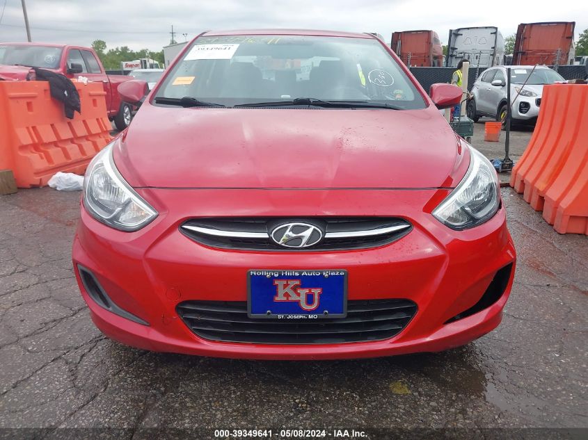 2016 Hyundai Accent Se VIN: KMHCT4AE3GU982577 Lot: 39349641