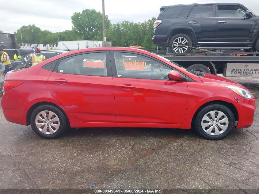 2016 Hyundai Accent Se VIN: KMHCT4AE3GU982577 Lot: 39349641