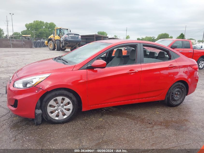 2016 Hyundai Accent Se VIN: KMHCT4AE3GU982577 Lot: 39349641