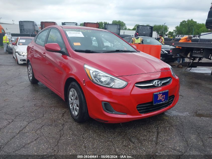 2016 Hyundai Accent Se VIN: KMHCT4AE3GU982577 Lot: 39349641