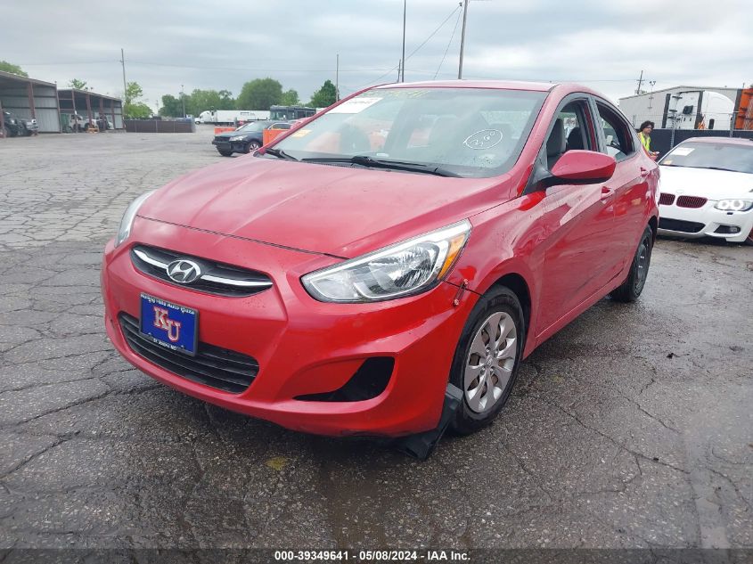 2016 Hyundai Accent Se VIN: KMHCT4AE3GU982577 Lot: 39349641