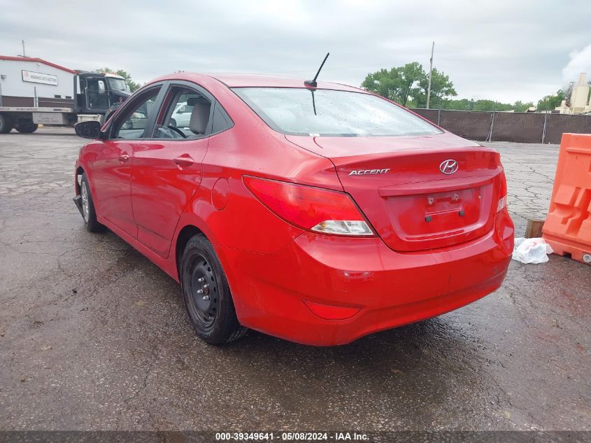 2016 Hyundai Accent Se VIN: KMHCT4AE3GU982577 Lot: 39349641