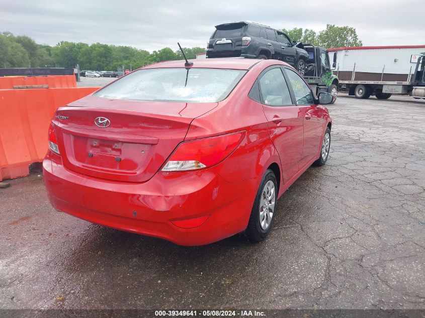 2016 Hyundai Accent Se VIN: KMHCT4AE3GU982577 Lot: 39349641