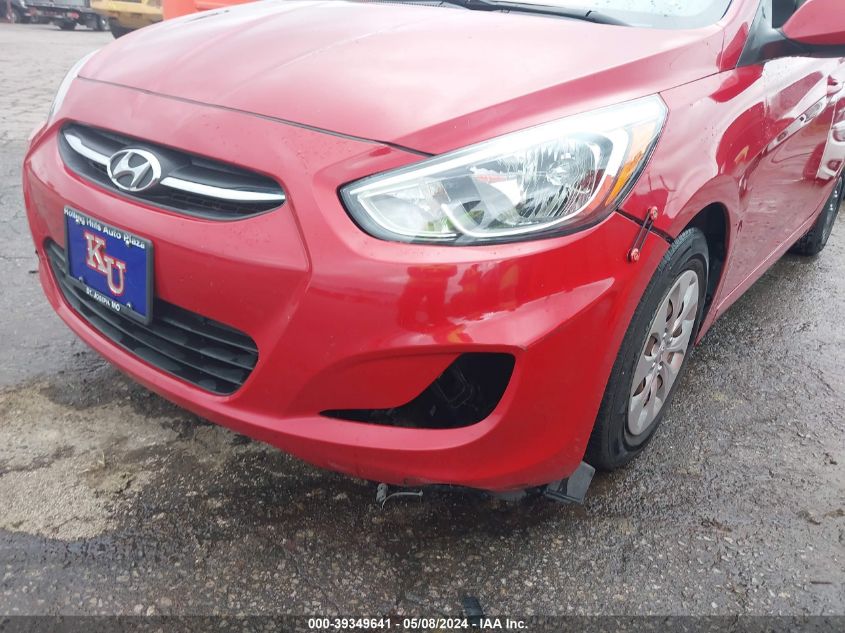 2016 Hyundai Accent Se VIN: KMHCT4AE3GU982577 Lot: 39349641