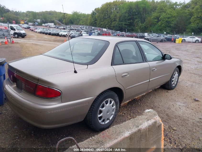 2003 Buick Century Custom VIN: 2G4WS52J931185810 Lot: 39349643