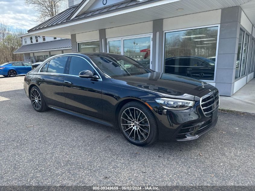 2021 Mercedes-Benz S 580 4Matic VIN: W1K6G7GB5MA036522 Lot: 39349659