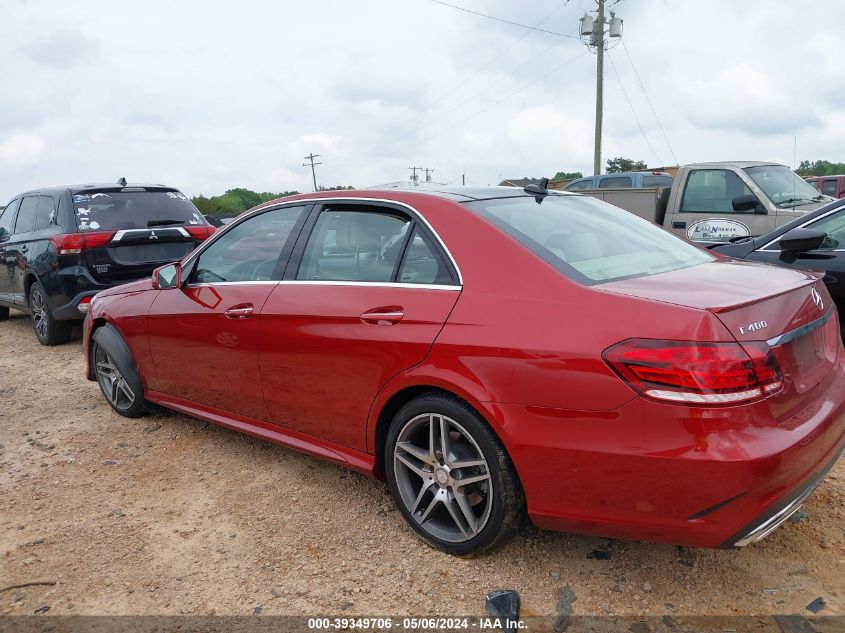 2016 Mercedes-Benz E 400 VIN: WDDHF6FB3GB276481 Lot: 39349706