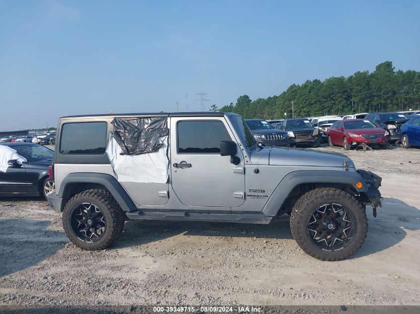 2016 Jeep Wrangler Unlimited Sport VIN: 1C4BJWDGXGL259863 Lot: 39349715