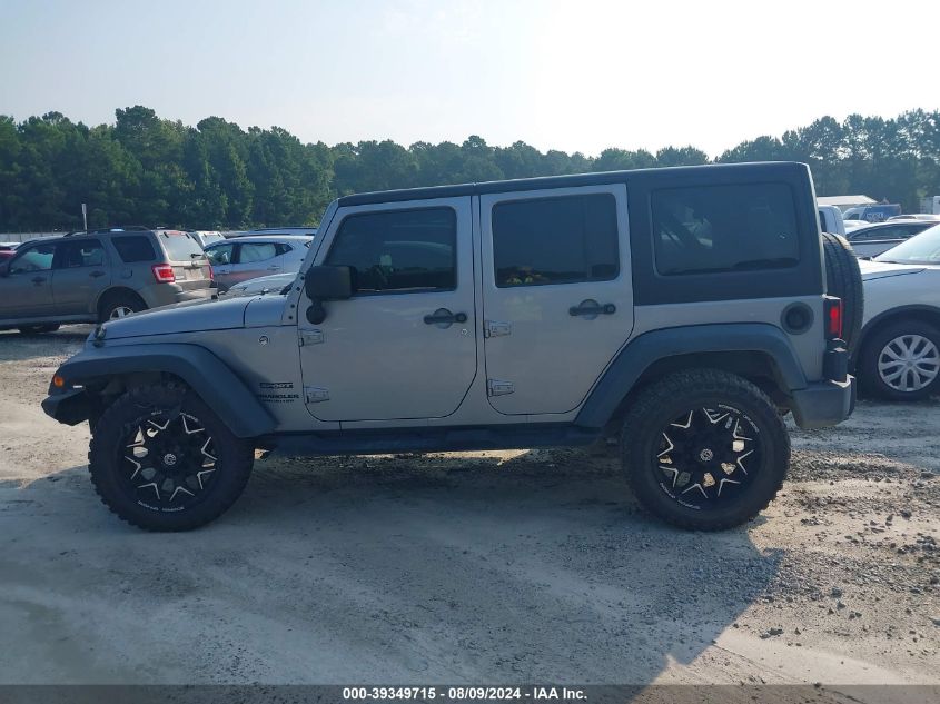 2016 Jeep Wrangler Unlimited Sport VIN: 1C4BJWDGXGL259863 Lot: 39349715