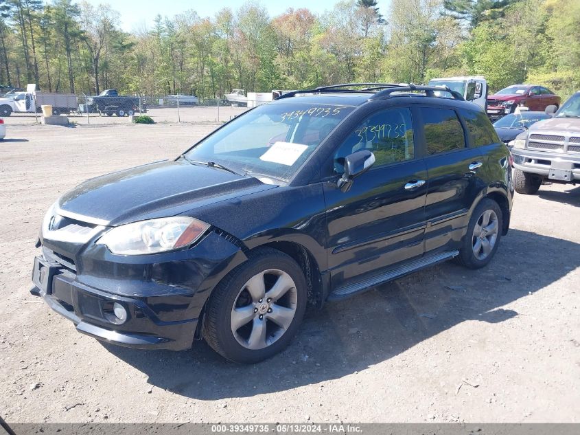 2007 Acura Rdx VIN: 5J8TB182X7A005392 Lot: 39349735