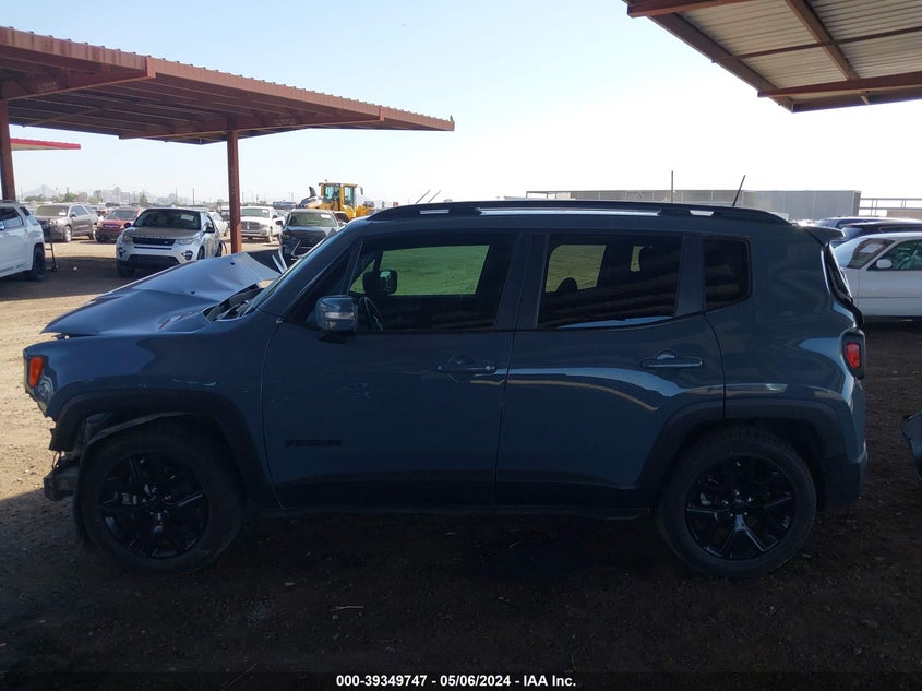 VIN ZACCJABB4JPH32464 2018 JEEP RENEGADE ALTITUDE FWD