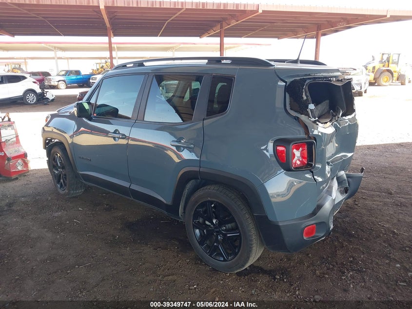 VIN ZACCJABB4JPH32464 2018 JEEP RENEGADE ALTITUDE FWD