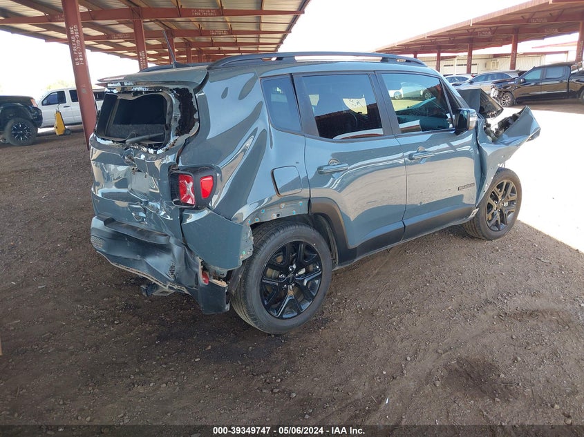 VIN ZACCJABB4JPH32464 2018 JEEP RENEGADE ALTITUDE FWD