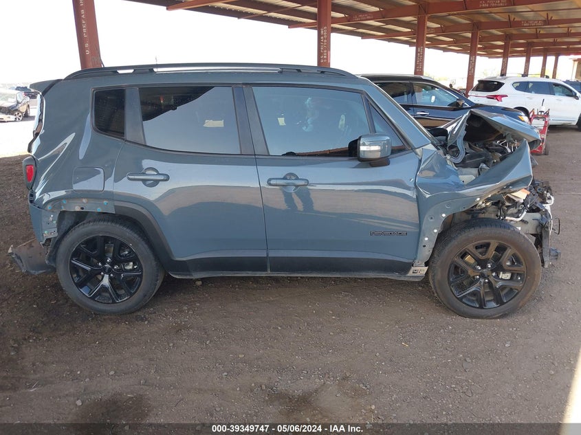 VIN ZACCJABB4JPH32464 2018 JEEP RENEGADE ALTITUDE FWD
