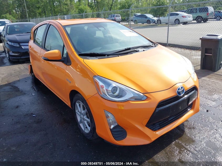 2016 Toyota Prius C Three VIN: JTDKDTB3XG1116316 Lot: 39349751